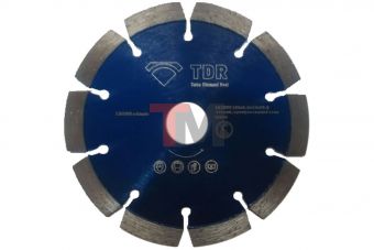 Алмазный диск TDR для старого бетона, с лазерной сваркой сегмента, формы 1A1RSS. Алмазный круг - 125 мм