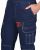 Полукомбинезон ДЖЕТ синий с голубым тк. мех. стрейч с ВО