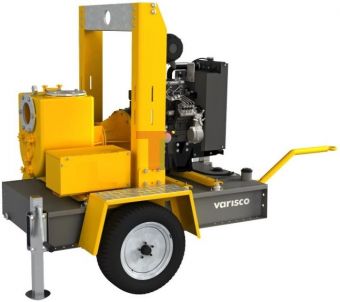 Дизельная мотопомпа Varisco VAR 4-316 FKL11 G11 TRAILER