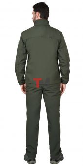 Костюм АЗОВ хаки софтшелл пл 350 г/кв.м 