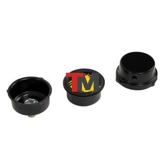 Компрессор безмасляный, малошумный DLS 2250/100, 2250 Вт, 3x750, 100 л, 410 л/мин блок управления/ Denzel