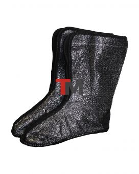 Сапоги из ЭВА с манжетой, МБС КЩС, утепленные, белые (5-1024-W03)