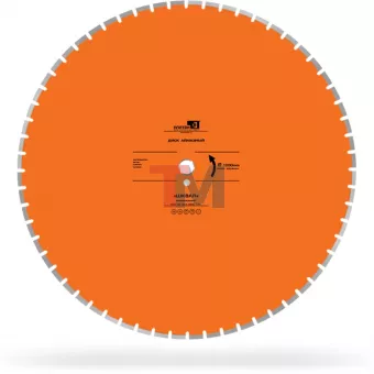 АЛМАЗНЫЙ ДИСК ШКВАЛ Ø1200/R400/40х4,5х10+2/Z60/3,5/60