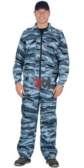Костюм БЛОКПОСТ/ВЫМПЕЛ куртка, брюки (тк.смесовая) КМФ Серый вихрь