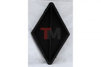 Форма малая Alpha 'Ромб гладкий', половинки продольные 4.5