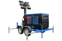 ДГУ ТСС Perkins ЭД-16С-Т400-1РПМ18 на шасси с мачтой освещения