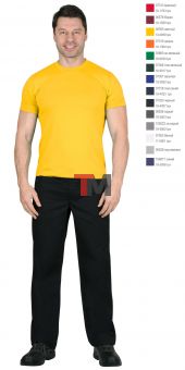 Футболка жёлтая 160г/м2
