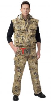 Костюм ТИГР куртка, брюки (тк. Орион 210) КМФ Саванна