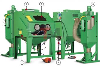 Пескоструйная камера Contracor ECO-120S
