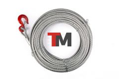 КАНАТ 40 м для лебёдки TOR MTM 1600. 1.6 т (тип ZNL) 
d=11мм