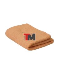 Полотенце махровое (50х90) жареный орех 430 г/м2 (Туркмения) (х120) (ЧЗ)