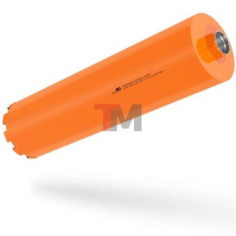 КОРОНКА АЛМАЗНАЯ БОРЕЙ-М Ø162/R76/24х4,0х9+1 (Д)/Z12/2,5/0500/М41