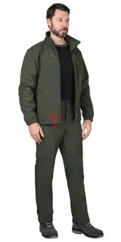 Костюм АЗОВ хаки софтшелл пл 350 г/кв.м 